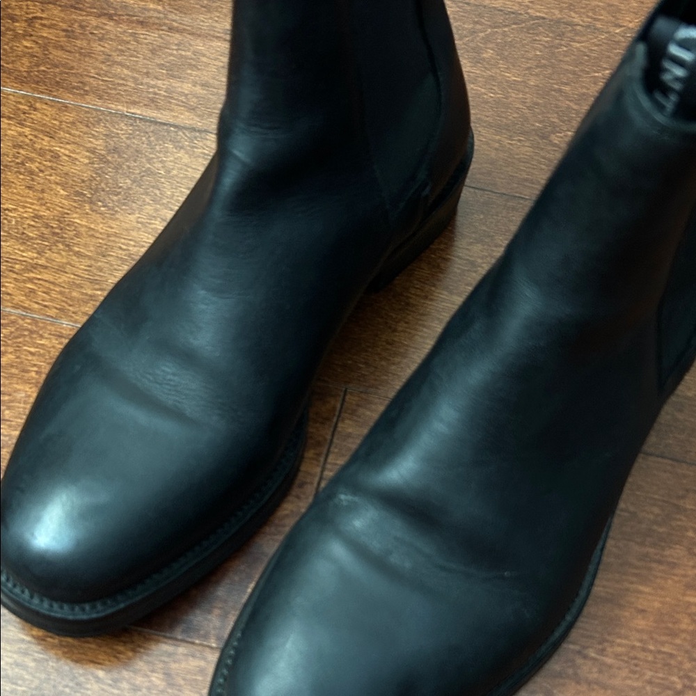 All Saints “Eli” Black Leather Chelsea Boots, Perfect Shoe Work to Play, Size 40 - Picture 14 of 16